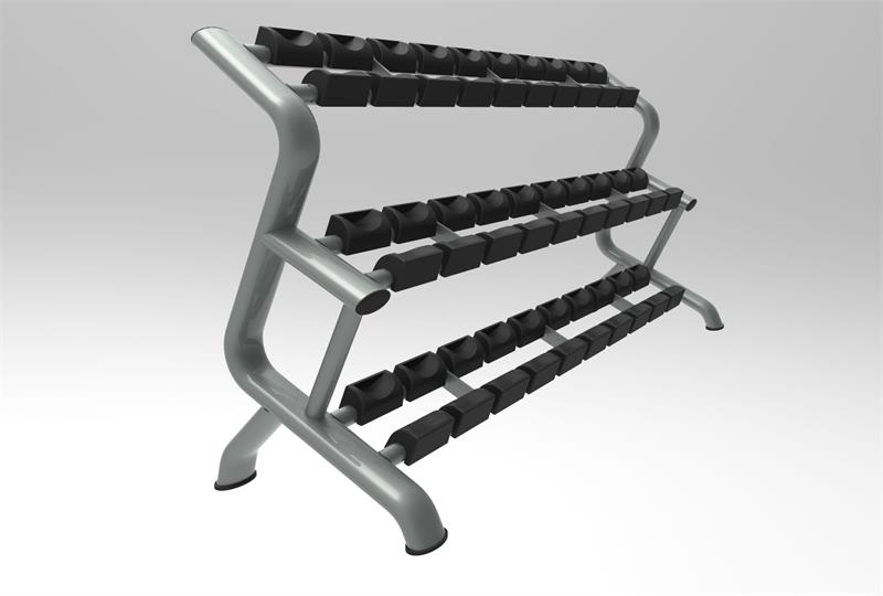 UL-1060 Dumbbell Rack(15 pairs)